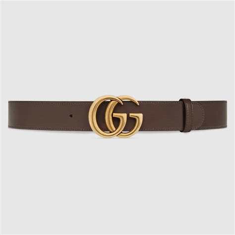 cinturón gucci mujer imitacion|Cinturón reversible GG Marmont inpiel café .